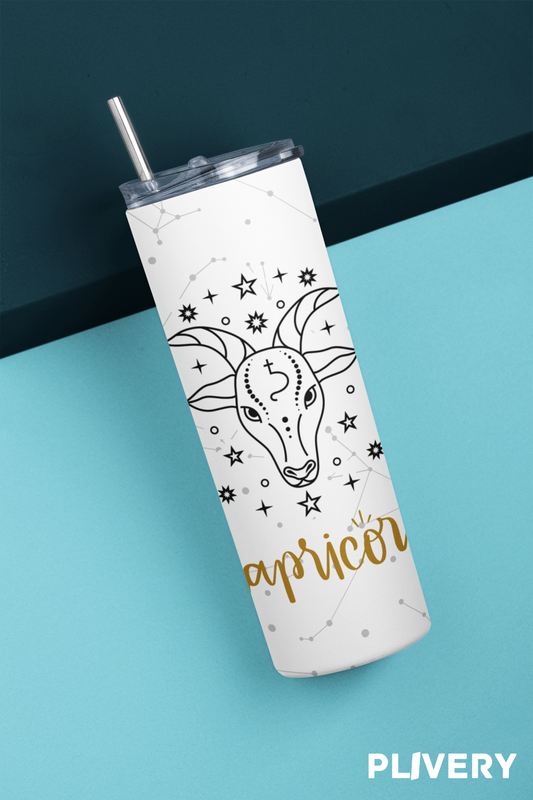 Skinny Tumbler "Capricorn"