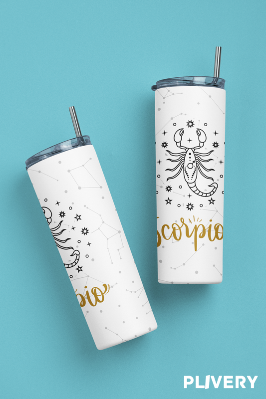 Skinny Tumbler "Scorpio"