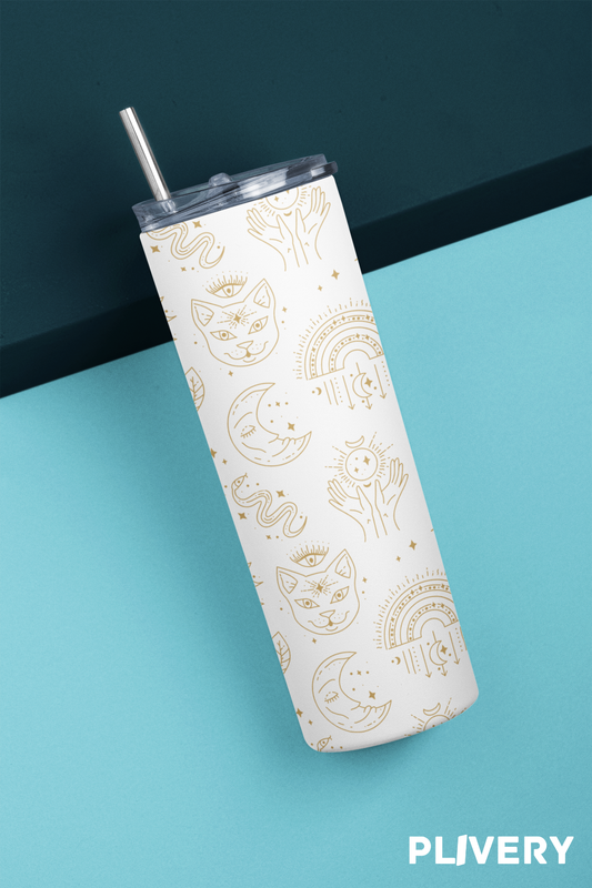 Skinny Tumbler "Sol y luna"