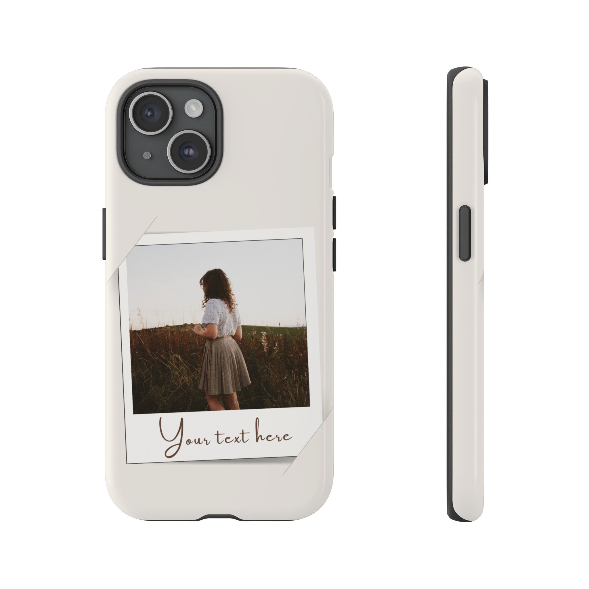 Case personalizado polaroid