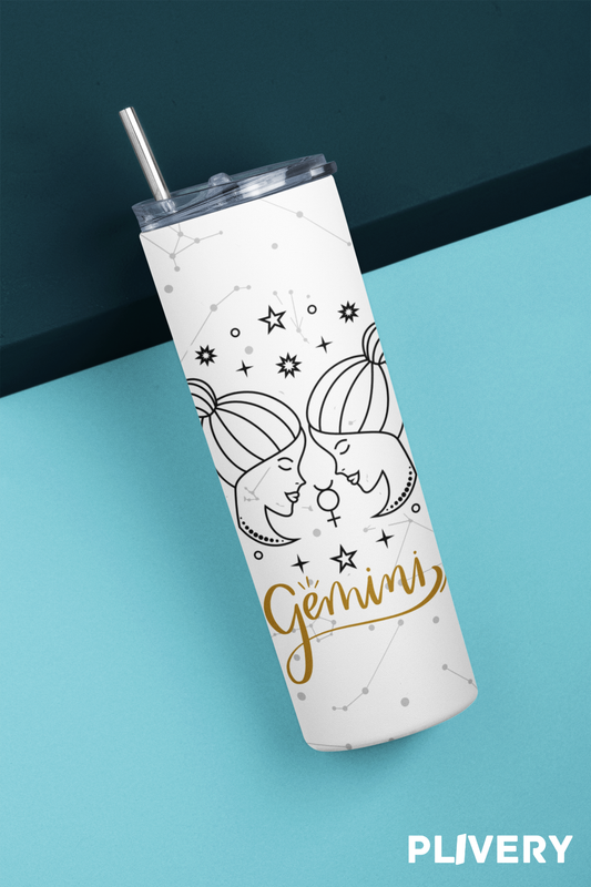 Skinny Tumbler "Geminis"