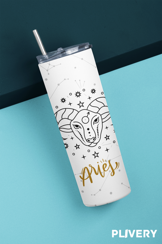 Skinny Tumbler "Aries"