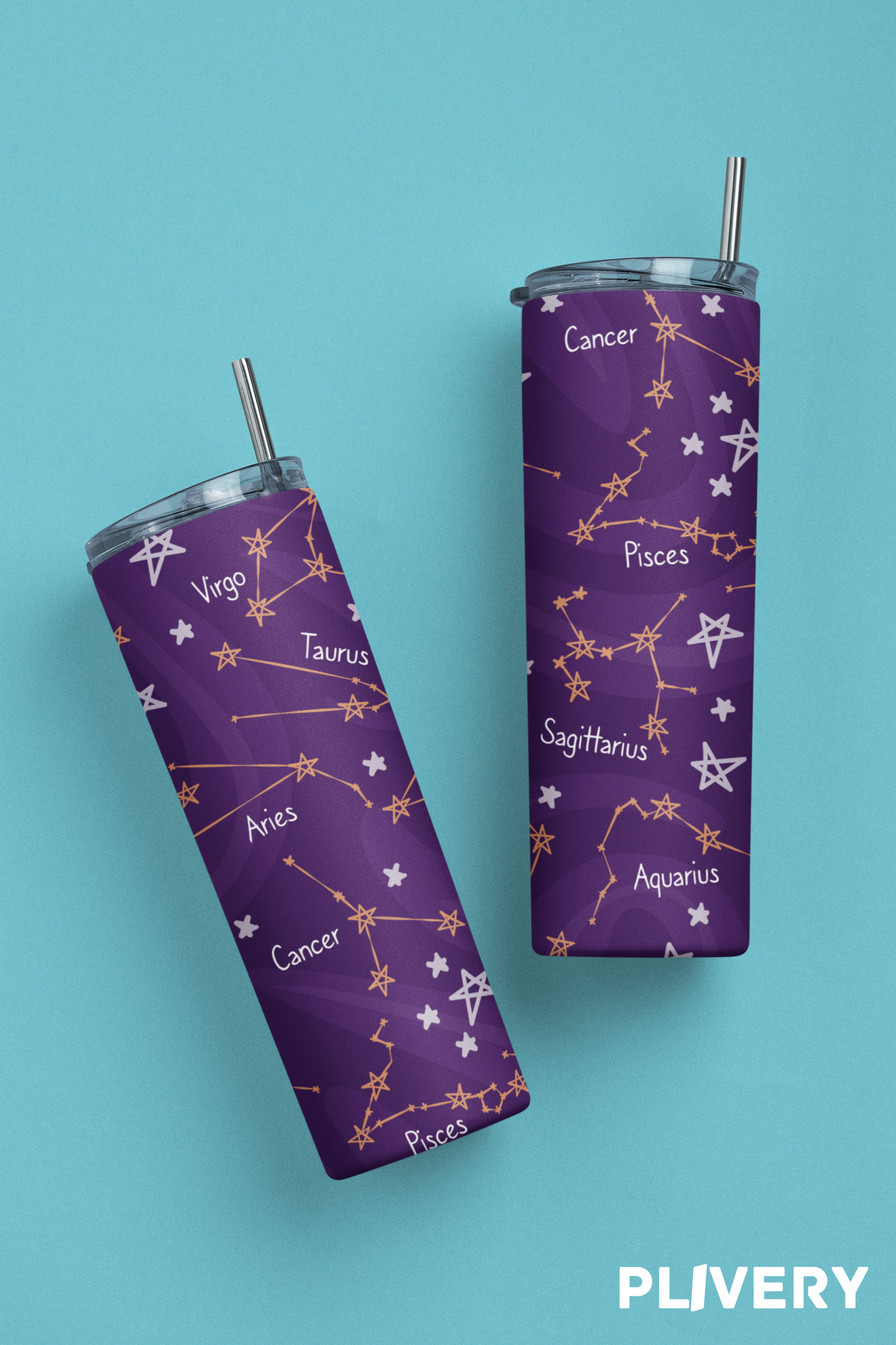 Skinny Tumbler ¨Zodiac¨