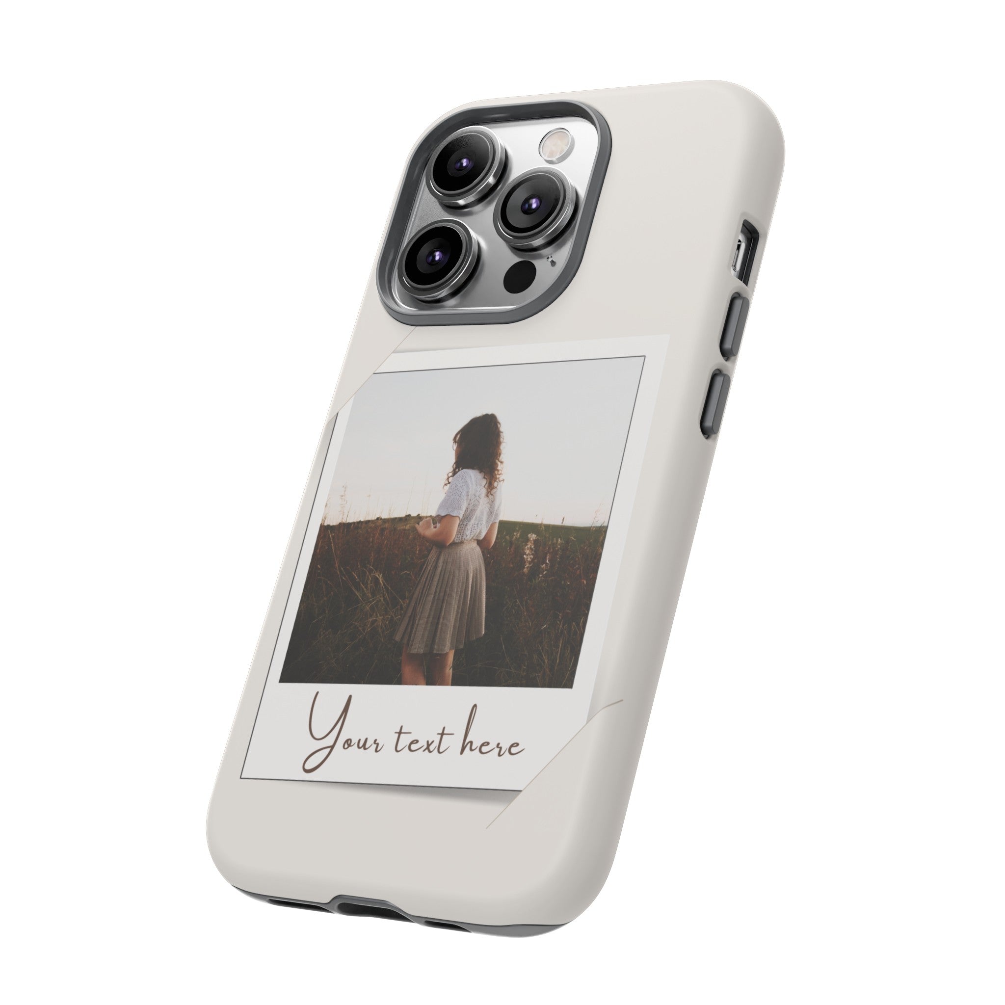 Case personalizado polaroid