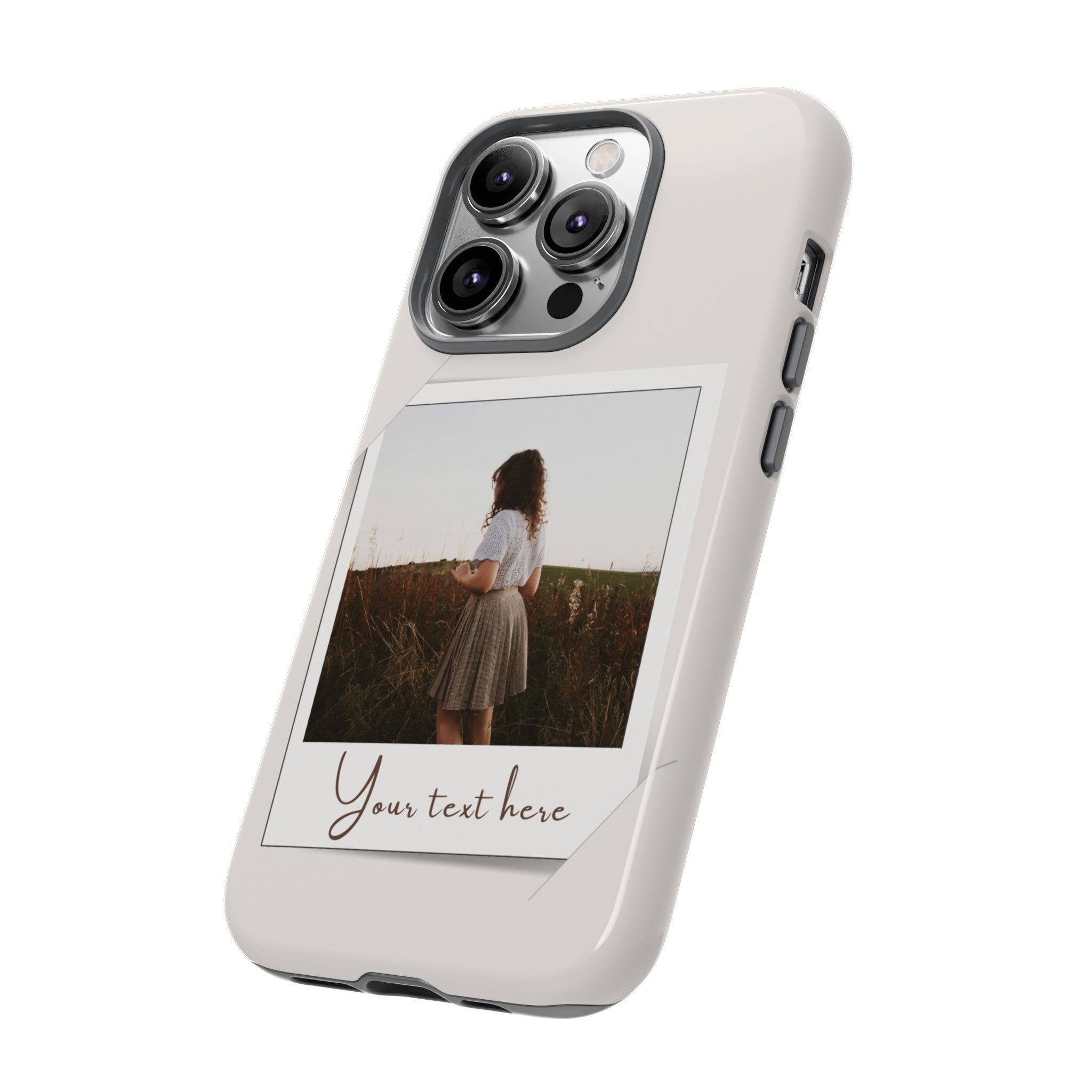 Case personalizado polaroid