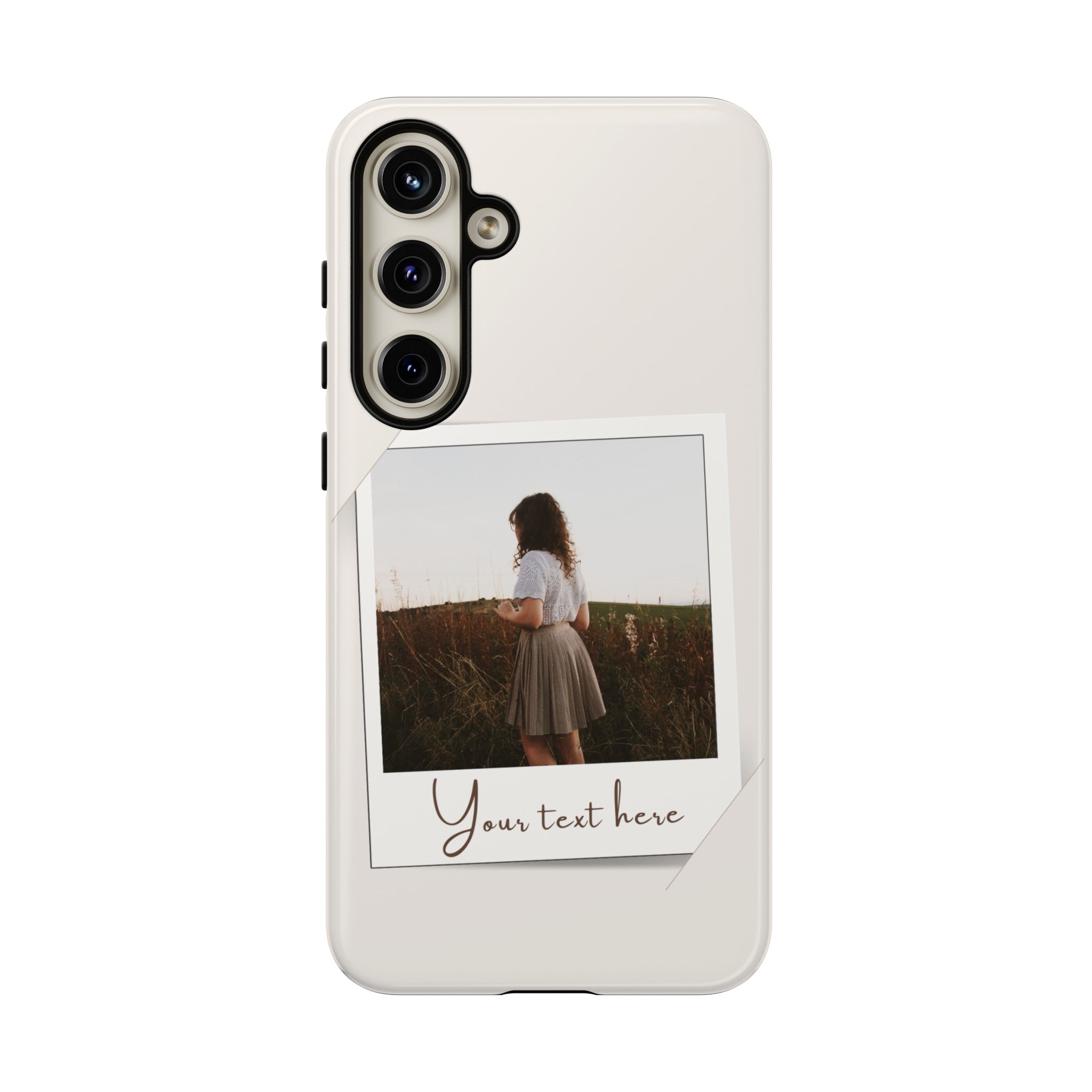 Case personalizado polaroid