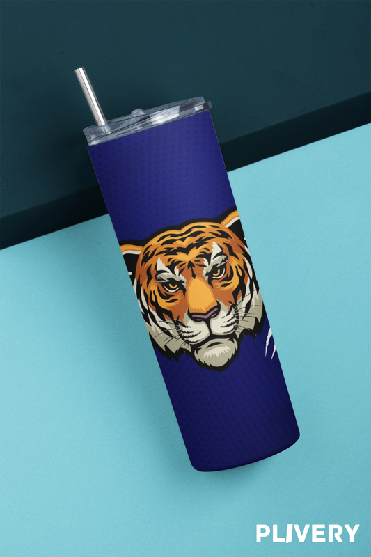 Skinny Tumbler "Tiger"