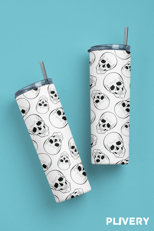 Skinny Tumbler "Skull"