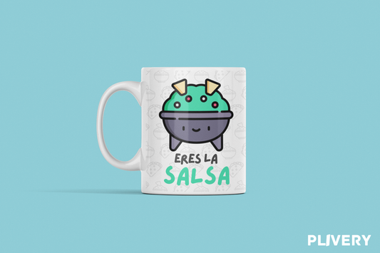 Taza "Eres las salsa de mis tacos"