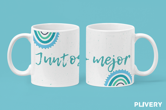 Taza "Juntos es mejor"