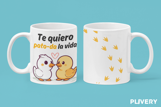 Taza "Pato-da la vida"