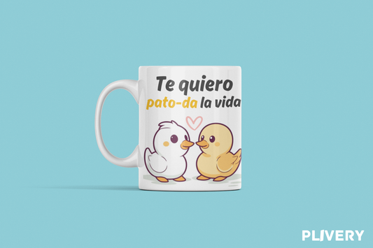 Taza "Pato-da la vida"