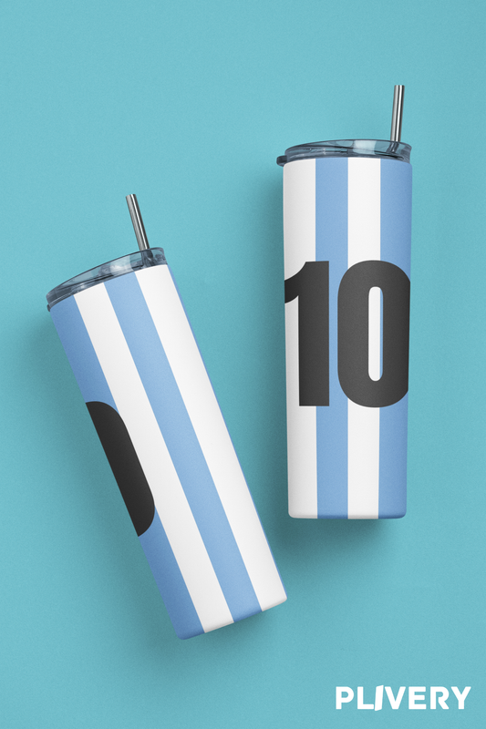 Skinny Tumbler "10"