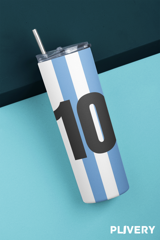 Skinny Tumbler "10"