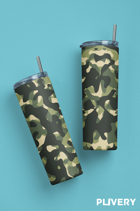 Skinny Tumbler "Camuflaje"