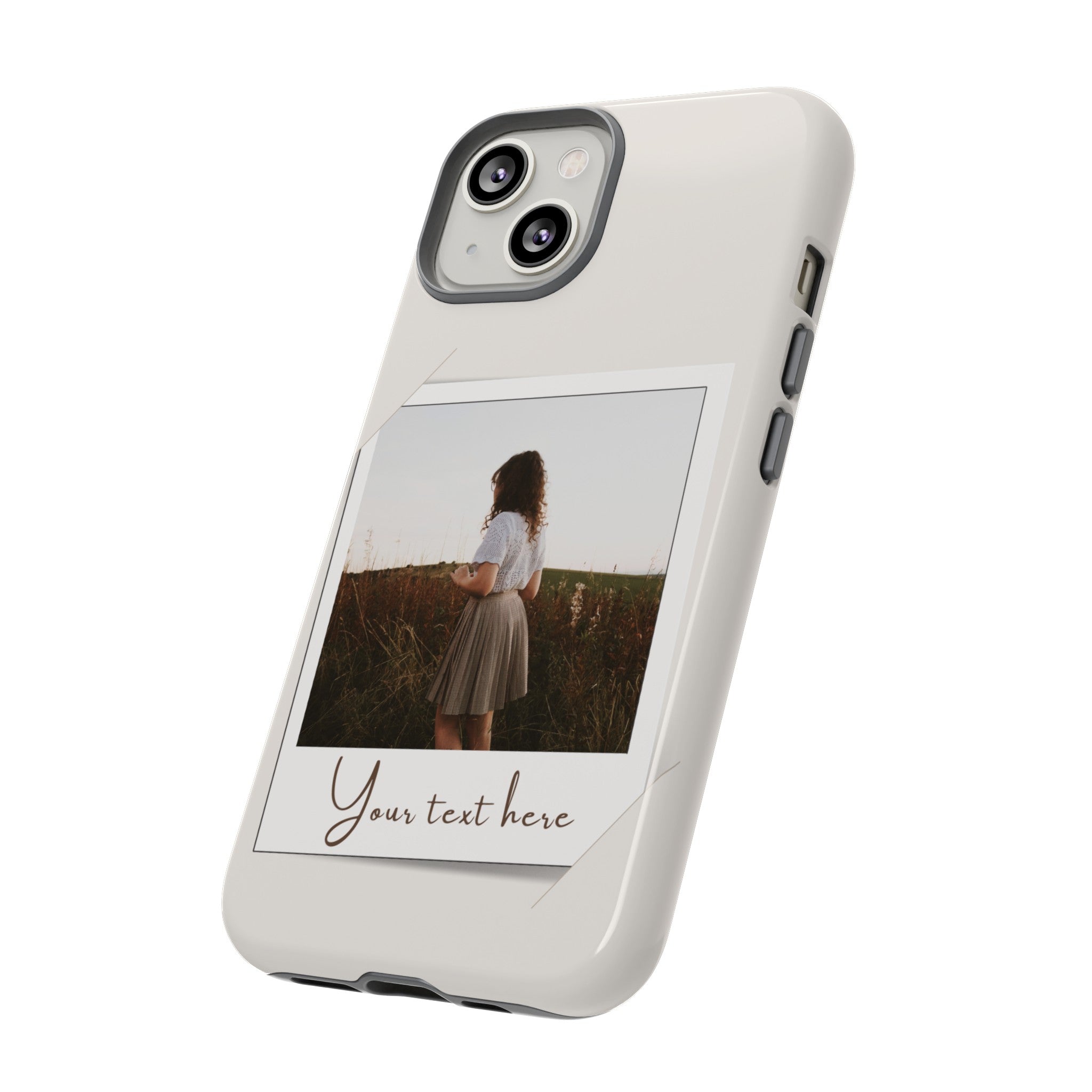 Case personalizado polaroid