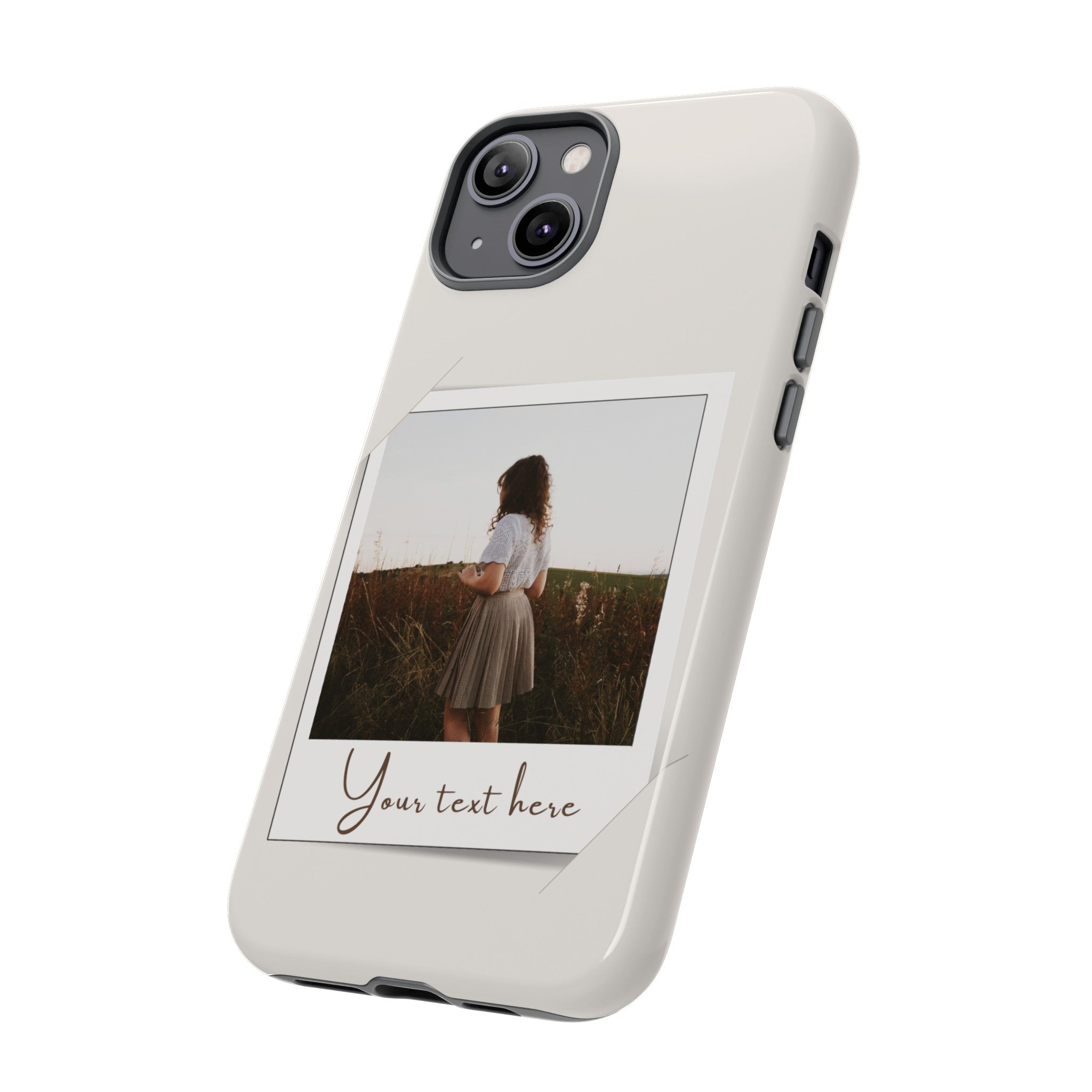 Case personalizado polaroid