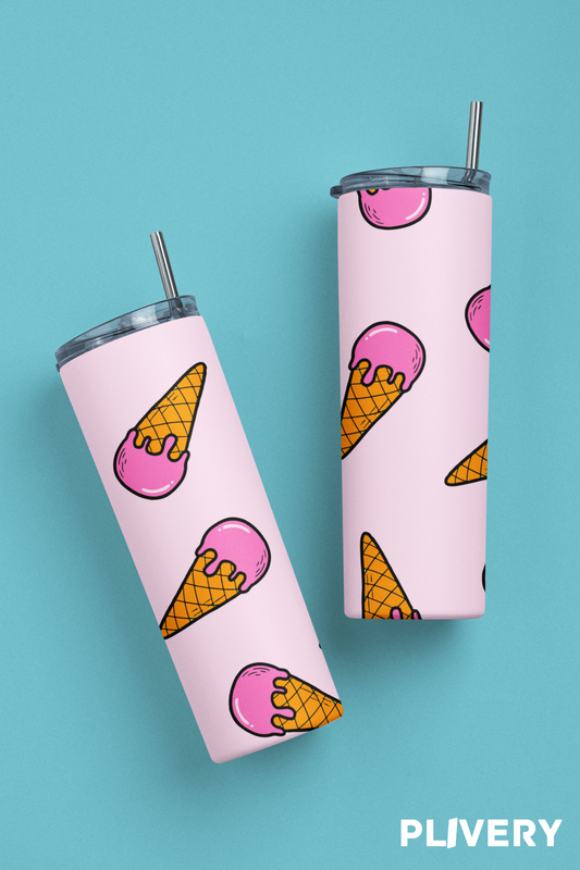 Skinny Tumbler "Ice cream"