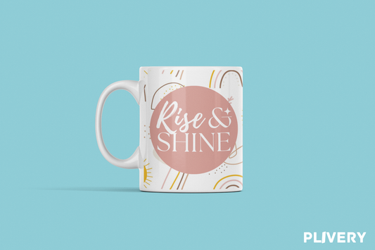 Taza "Rise & shine"