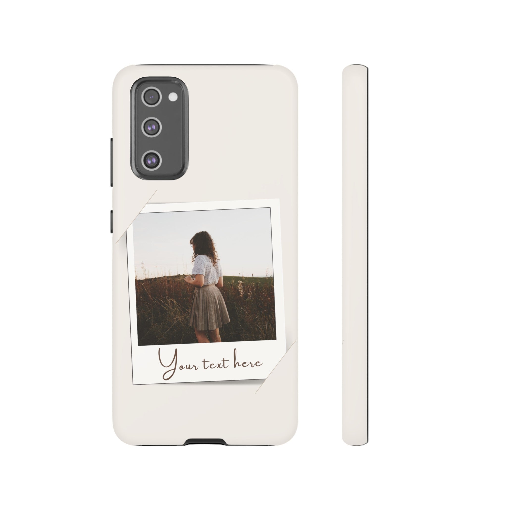 Case personalizado polaroid