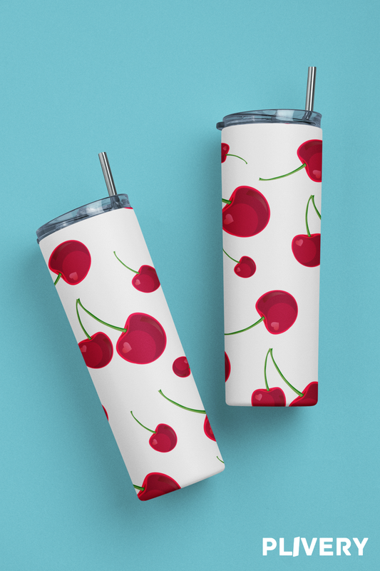 Skinny Tumbler "Cerezas"