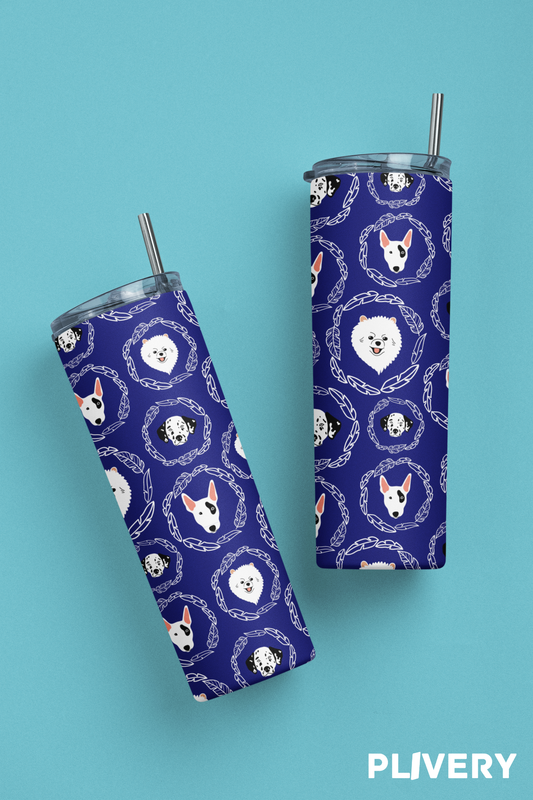 Skinny Tumbler "Dogs"