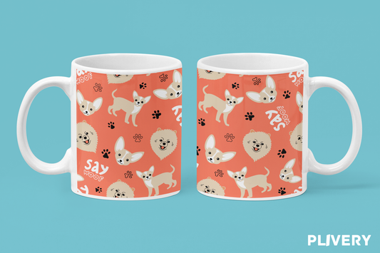 Taza "Perros Chihuahua"