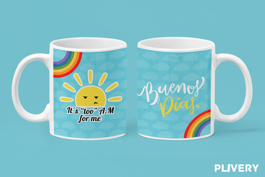 Taza "Buenos días"