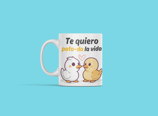 Taza "Pato-da la vida"