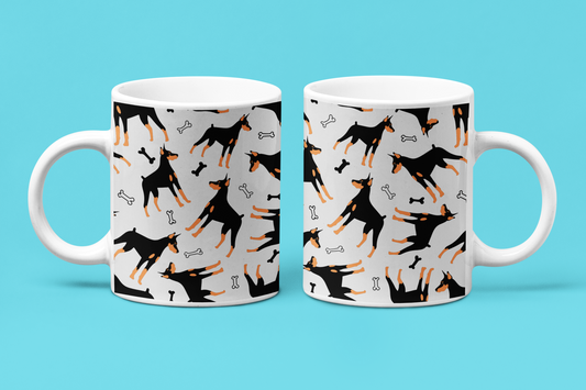 Taza "Doberman"