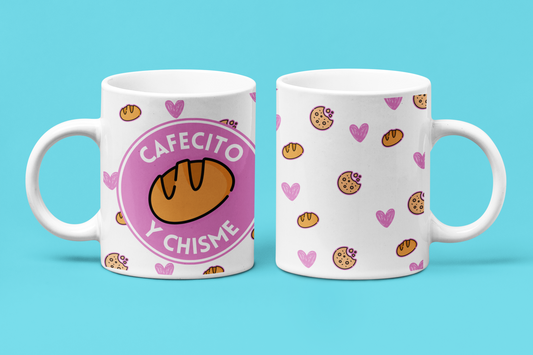 Taza "Cafecito y chisme"