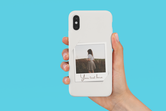 Case personalizado polaroid