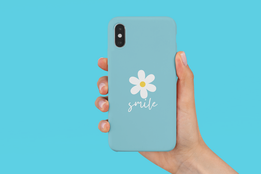 Case "Smile blue"